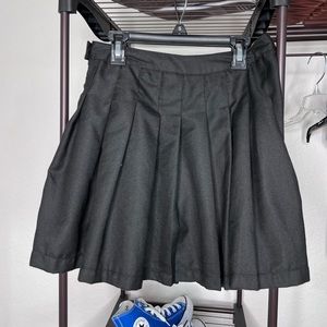 Black tennis skirt